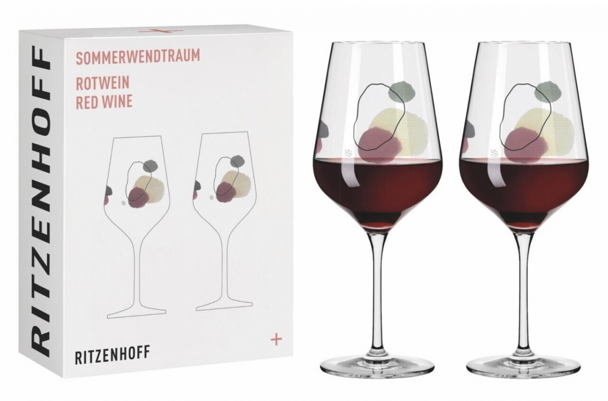 salami Verrast zijn Matron Sommerwendtraum rode wijnglas set/2 "Ritzenhoff" | Hulshoff Design Centers